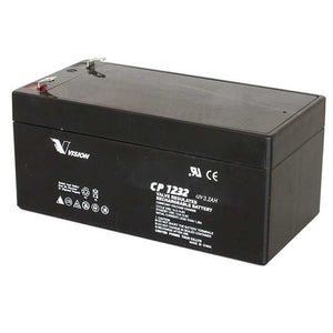 PM0034: 12V 3.2AH SLA Battery, .187  Terminal (T1)