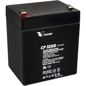 PM0131-T2-8: 12V 5AH SLA Battery, .250" Terminal (T2) - Qty: 8