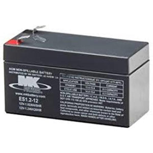 PM0075: 12V 1.3AH SLA Battery, .187  Terminal (T1)