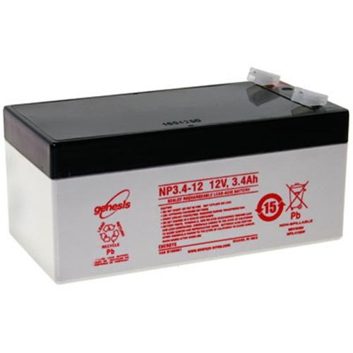 PM0303: Draeger Evita, Savina XL, 2, Dura, 4 Ventilator (8421988), 12V 3.4AH SLA, .187 Terminal (T1)