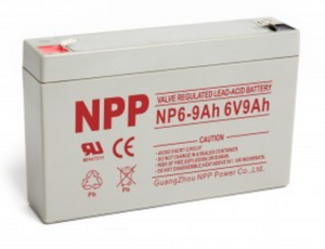 PM0101: 6V 9AH SLA Battery, T1 or T2 Terminal