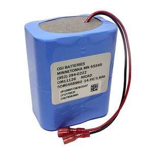 PM0940: Rauland 2 wire BK2000 14.4v 1.6Ah
