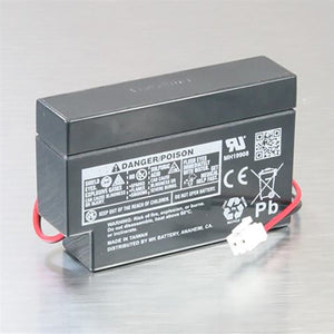 PM0967: Schiller 12v .8Ah SLA w Plug