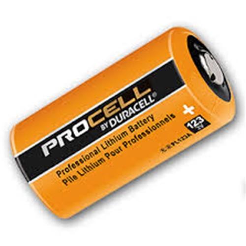 PM0121: Duracell Procell PL123A, 3V 1.4AH 2/3A Lith