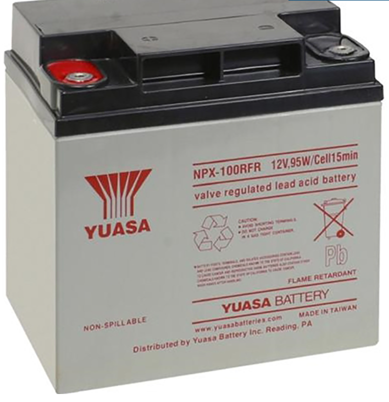 PM0231: Steris 4085/5058 Table, 12V 28AH, Insert Terminal (Two Needed)