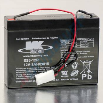 PM0146: SSCOR Inc Suction Unit Battery 12v 2.8Ah
