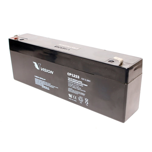 PM0331: 12V 2.3AH SLA Battery,  .187 Terminal (T1)