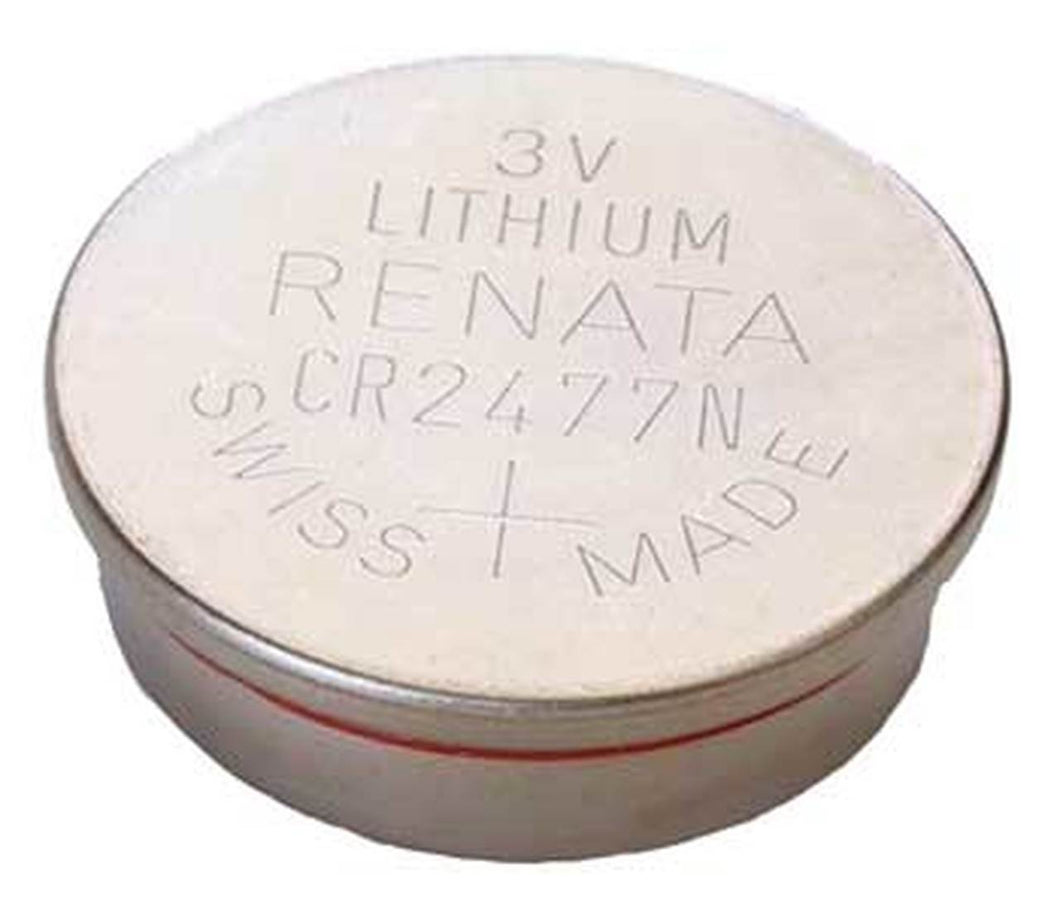 PM0038: Renata CR2477N Battery 3v Lithium Coin Cell